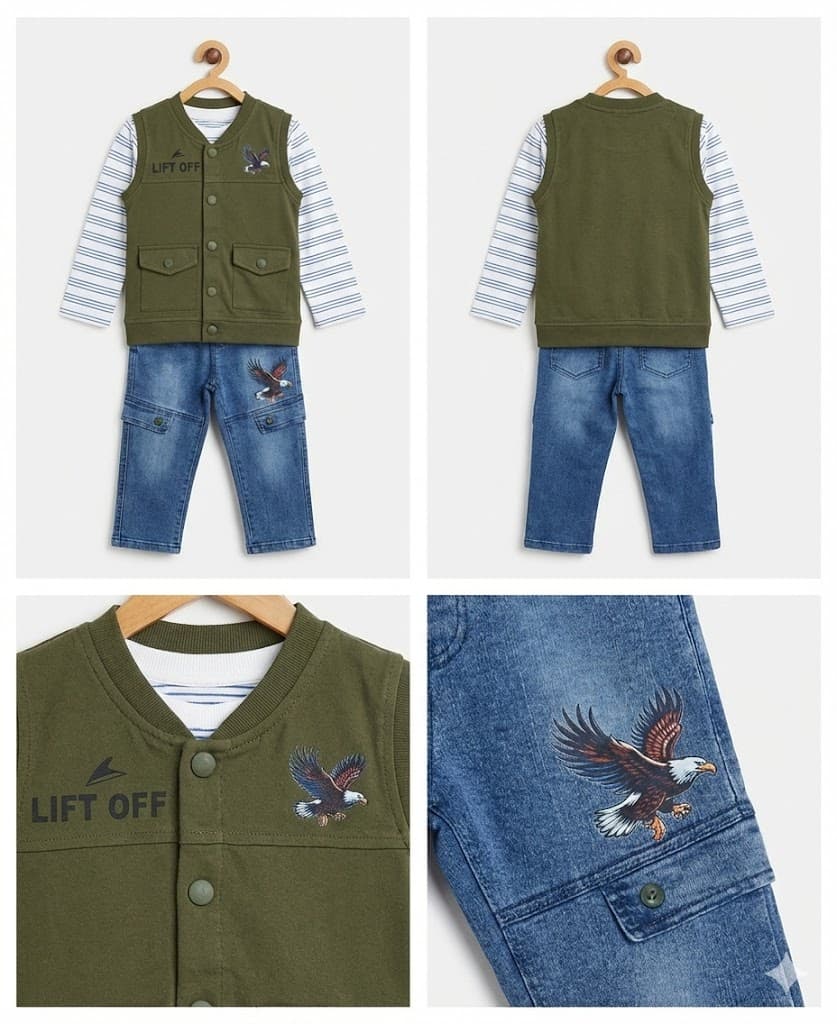 "Green Shirt & Jeans" 6