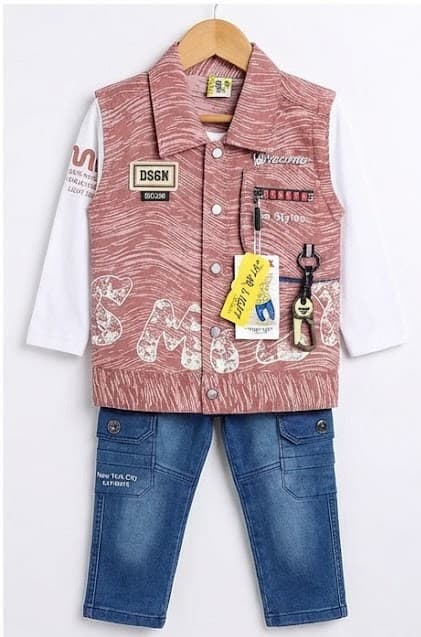 Pink Shirt - Blue Jeans